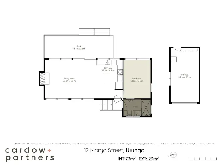 Floorplan of Homely house listing, 12 Morgo Street, Urunga NSW 2455