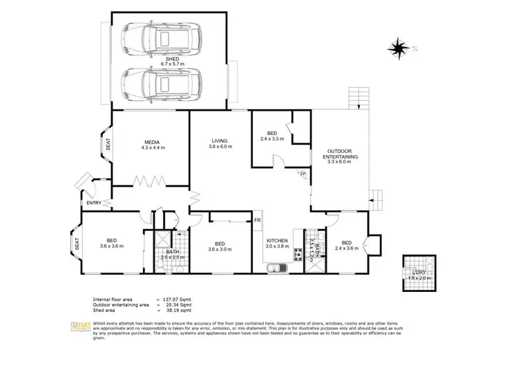 Floorplan of Homely house listing, 71 Long Street, Rangeville QLD 4350