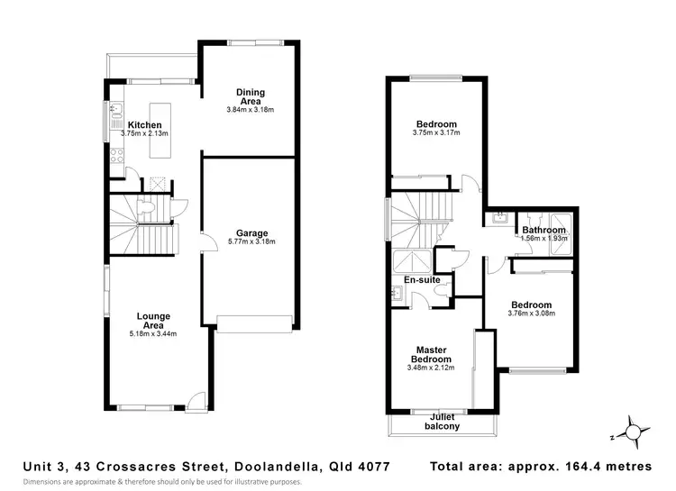 Floorplan of Homely house listing, 3/43 Crossacres St, Doolandella QLD 4077