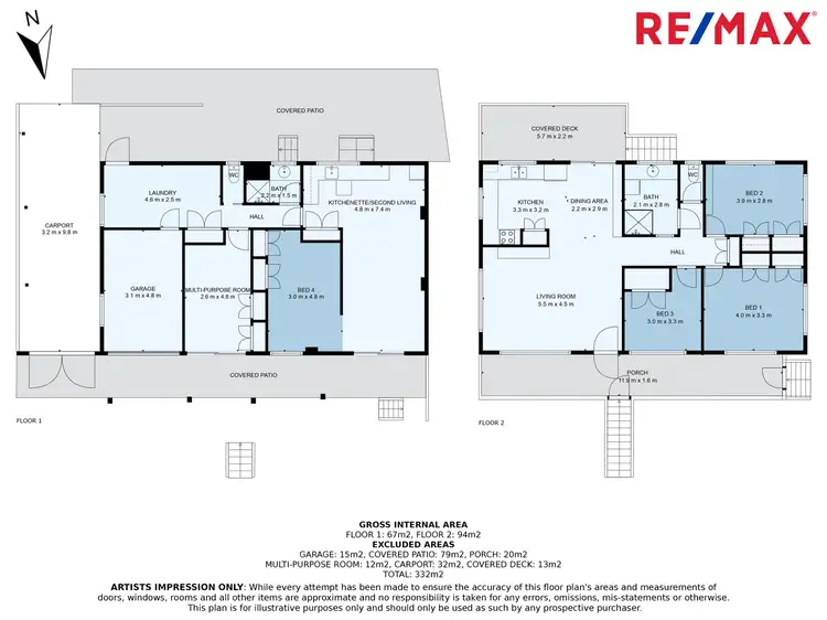 Floorplan of Homely house listing, 11a Stuart Place, Nambour QLD 4560