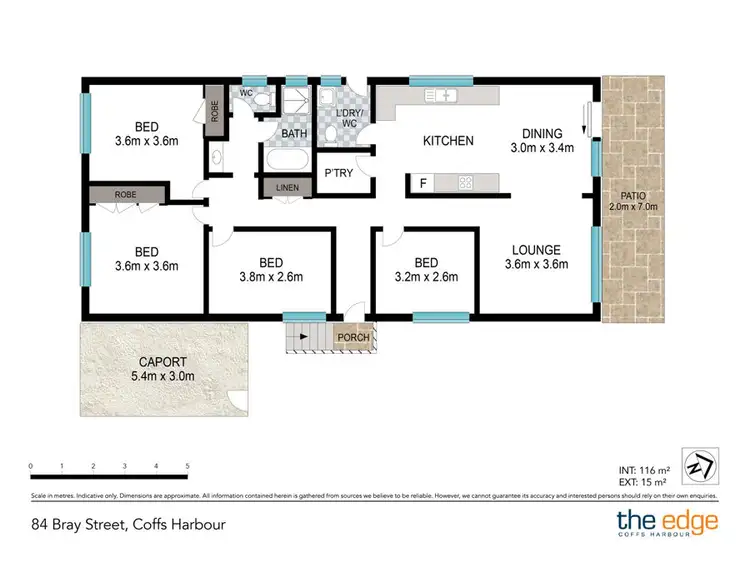 Floorplan of Homely house listing, 84 Bray Street, Coffs Harbour NSW 2450