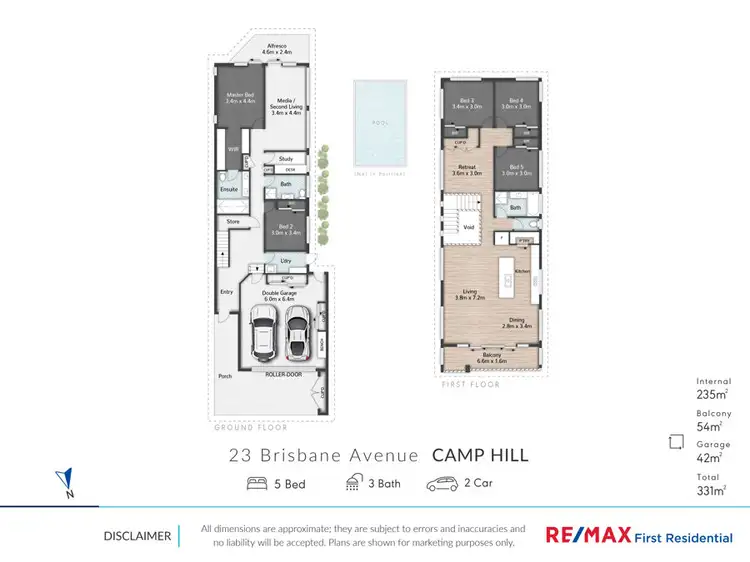 Floorplan of Homely house listing, 23 Brisbane Ave, Camp Hill QLD 4152