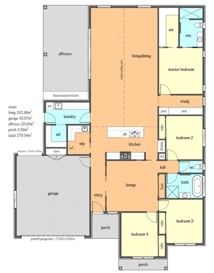 Floorplan of Homely house listing, 7 PEPPERCORN STREET, Gobbagombalin NSW 2650