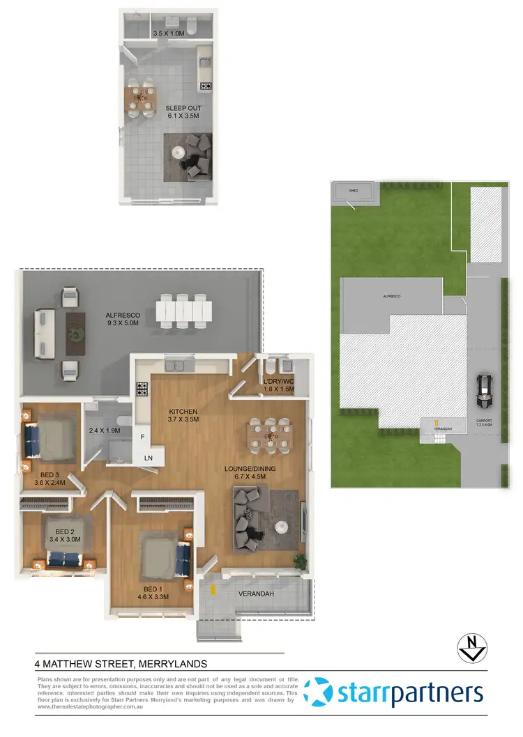 Floorplan of Homely house listing, 4 Matthew Street, Merrylands NSW 2160