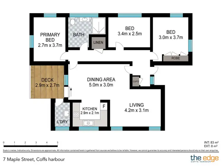 Floorplan of Homely house listing, 7 Maple Street, Coffs Harbour NSW 2450