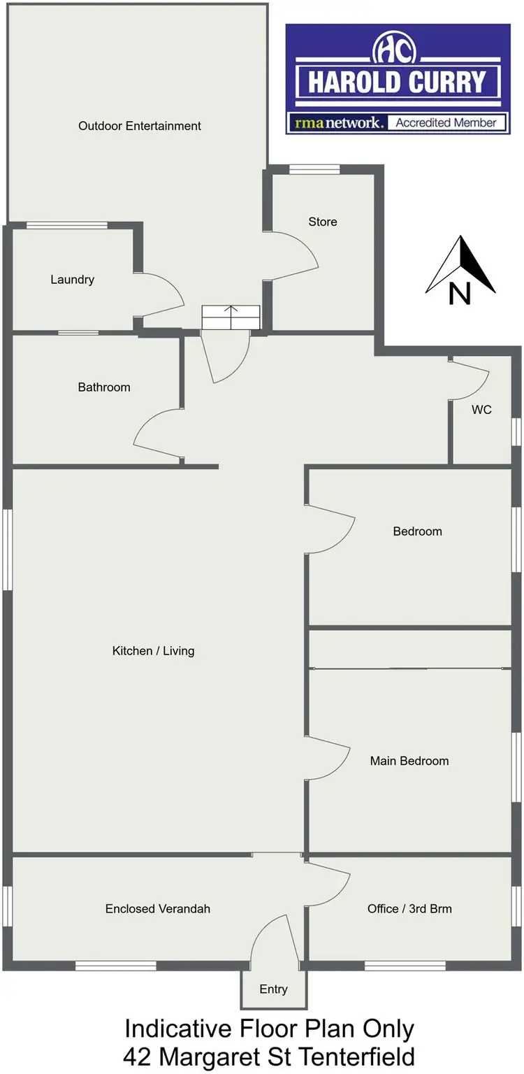 Floorplan of Homely house listing, 42 Margaret Street, Tenterfield NSW 2372