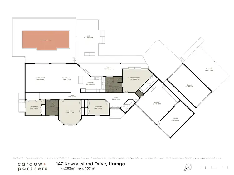 Floorplan of Homely house listing, 147 Newry Island Drive, Urunga NSW 2455