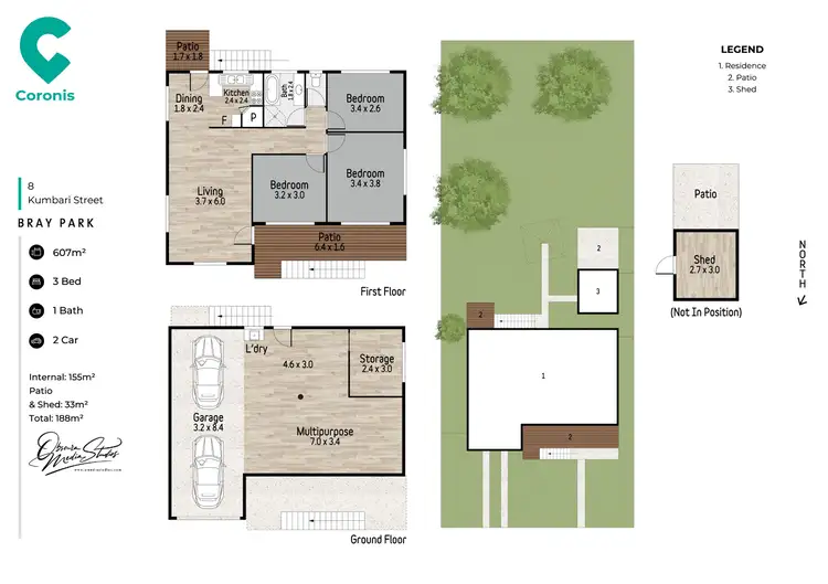 Floorplan of Homely house listing, 8 Kumbari Street, Bray Park QLD 4500