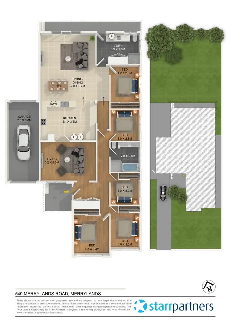 Floorplan of Homely house listing, 549 Merrylands Road, Merrylands NSW 2160