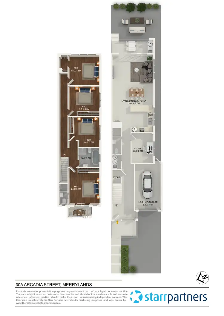 Floorplan of Homely house listing, 30a Arcadia Street, Merrylands NSW 2160