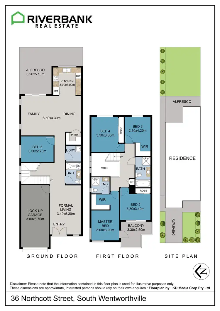 Floorplan of Homely house listing, 36 Northcott Street, South Wentworthville NSW 2145