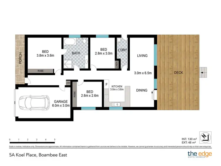 Floorplan of Homely house listing, 5a Koel Place, Boambee East NSW 2452