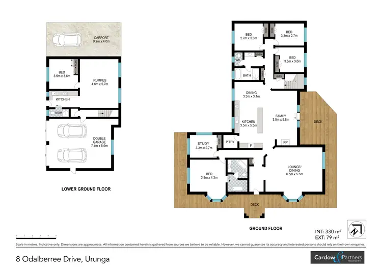 Floorplan of Homely house listing, 8 Odalberree Drive, Urunga NSW 2455