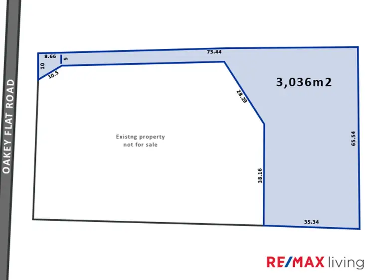 Floorplan of Homely land listing, 640 Oakey Flat Road, Burpengary QLD 4505