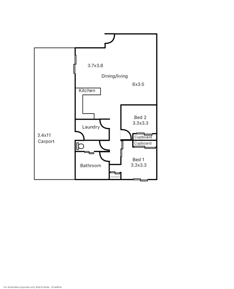 Floorplan of Homely house listing, 8 Gladstone Street, Eimeo QLD 4740