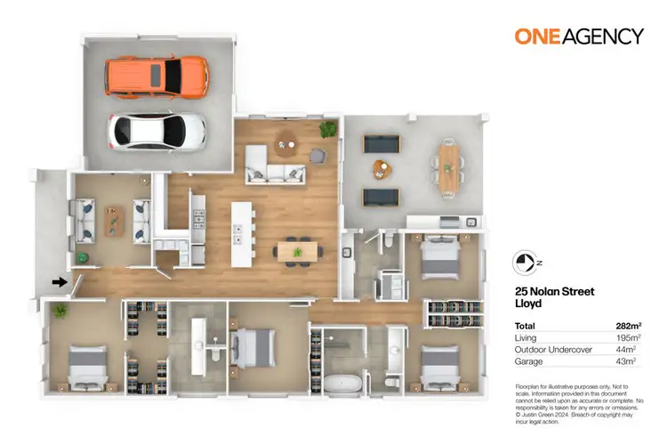 Floorplan of Homely house listing, 25 NOLAN STREET, Lloyd NSW 2650
