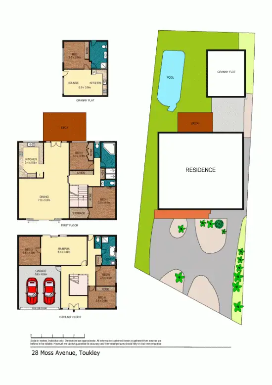 Floorplan of Homely house listing, 28 Moss Avenue, Toukley-do Not Use NSW 2263