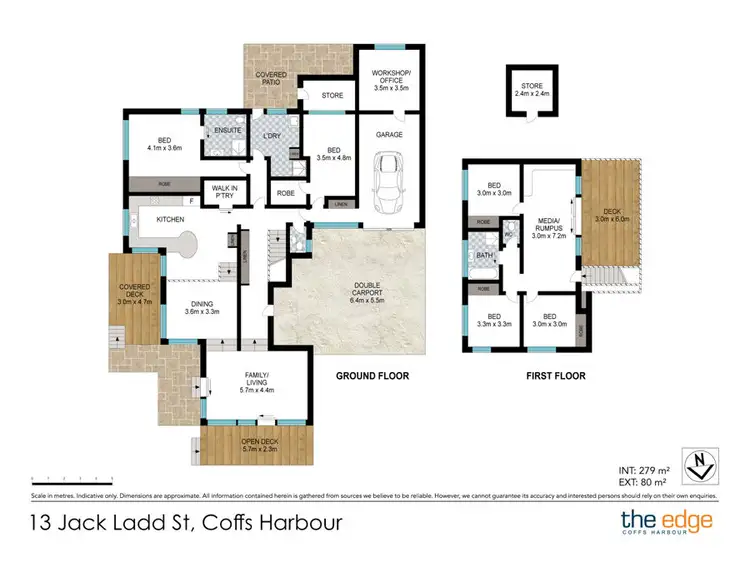 Floorplan of Homely house listing, 13 Jack Ladd Street, Coffs Harbour NSW 2450
