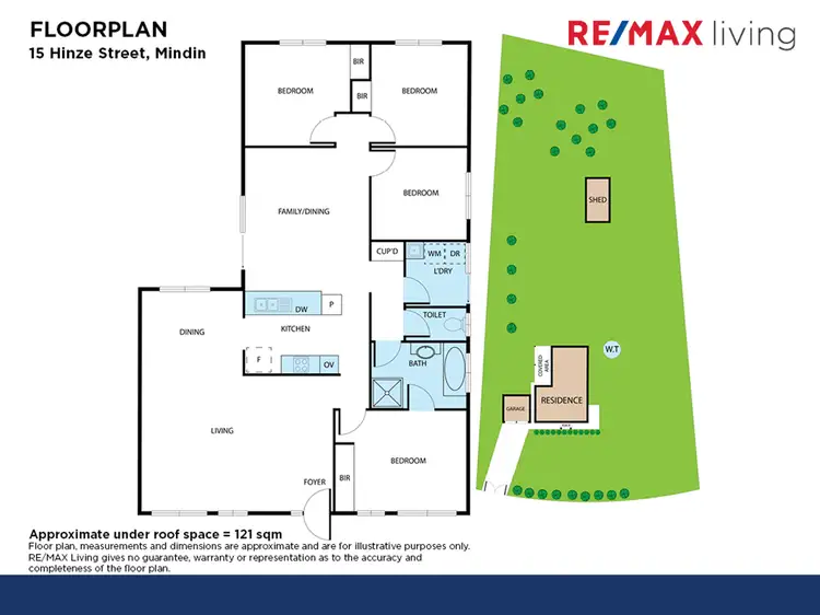 Floorplan of Homely house listing, 15 Hinze Road, Minden QLD 4311