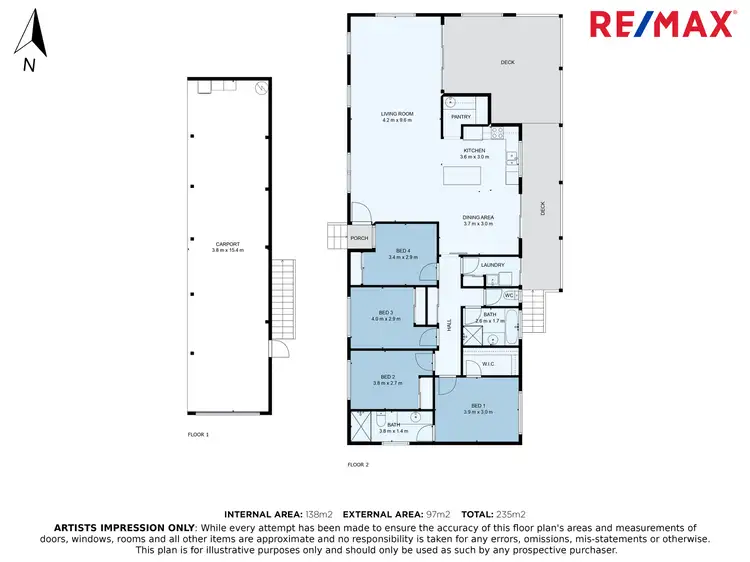 Floorplan of Homely house listing, 12 Eastview Close, Woombye QLD 4559