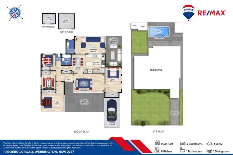 Floorplan of Homely house listing, 10 Roebuck Road, Werrington NSW 2747