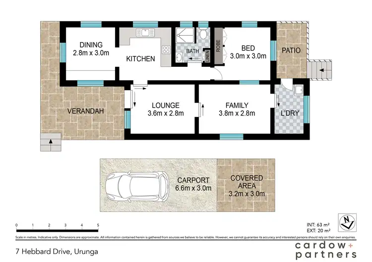 Floorplan of Homely other listing, 7 Hebbard Drive, Urunga NSW 2455