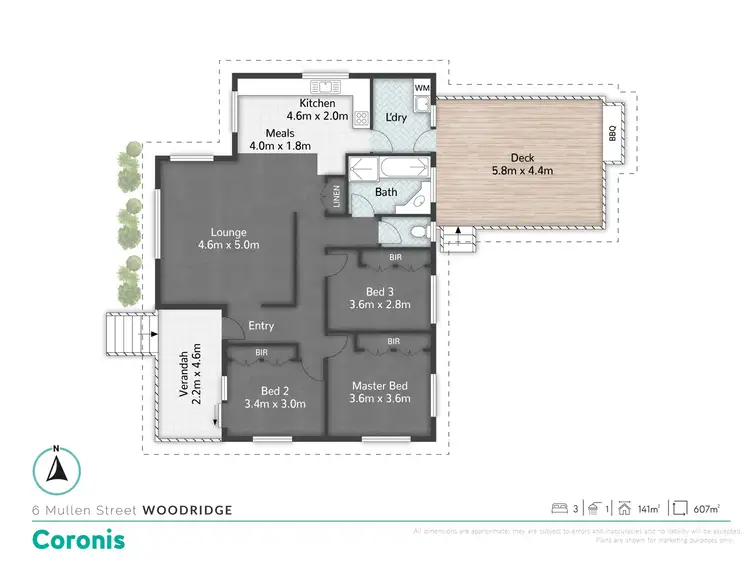 Floorplan of Homely house listing, 6 Mullen Street, Woodridge QLD 4114