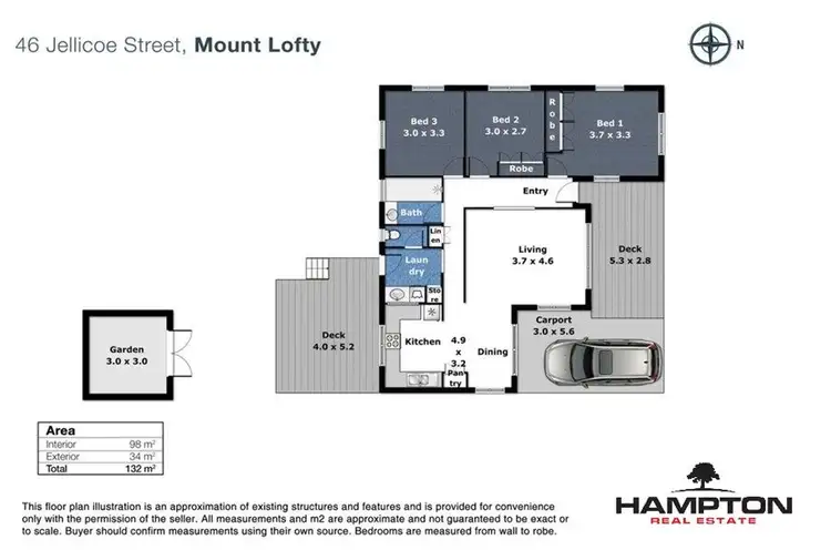Floorplan of Homely house listing, 46 Jellicoe Street, Mount Lofty QLD 4350
