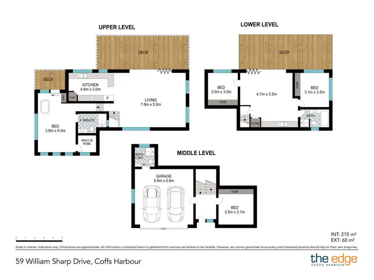 Floorplan of Homely house listing, 59 William Sharp Drive, Coffs Harbour NSW 2450
