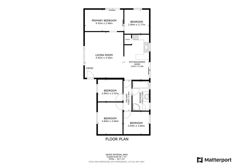 Floorplan of Homely house listing, 5 McCrabb Road, Deniliquin NSW 2710