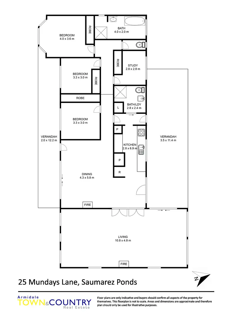 Floorplan of Homely house listing, 25 Mundays Lane, Armidale NSW 2350