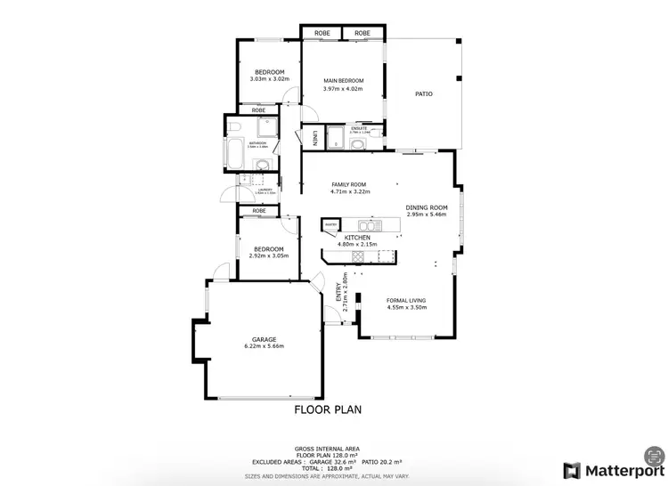 Floorplan of Homely house listing, 4 View Drive, Boambee East NSW 2452