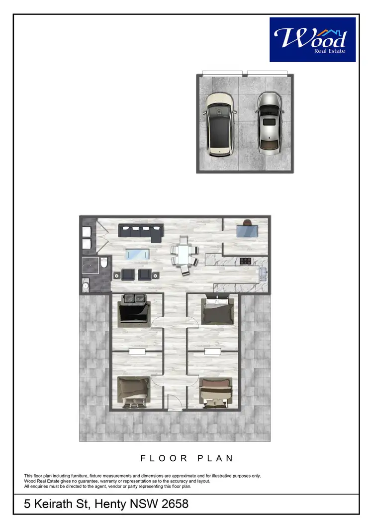 Floorplan of Homely house listing, 5 Keirath Street, Henty NSW 2658