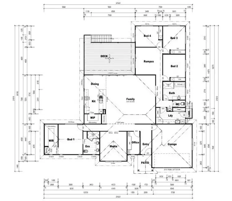 Floorplan of Homely rural property listing, 10 Kay Ann  Court, Hampton QLD 4352