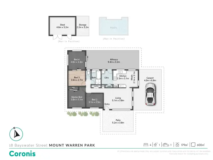 Floorplan of Homely house listing, 18 Bayswater Street, Mount Warren Park QLD 4207