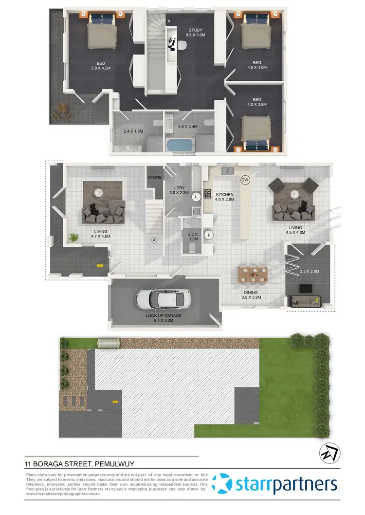 Floorplan of Homely house listing, 11 Boraga Street, Pemulwuy NSW 2145