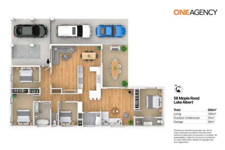 Floorplan of Homely house listing, 58 MAPLE ROAD, Lake Albert NSW 2650