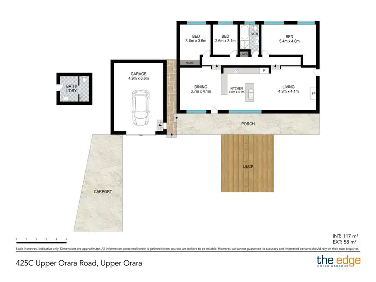 Floorplan of Homely house listing, 425c Upper Orara Road, Upper Orara NSW 2450