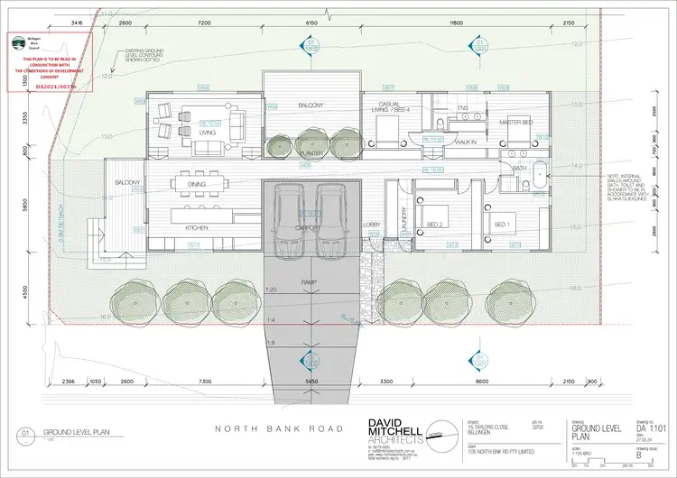 Floorplan of Homely house listing, 15 Taylors Close, Bellingen NSW 2454