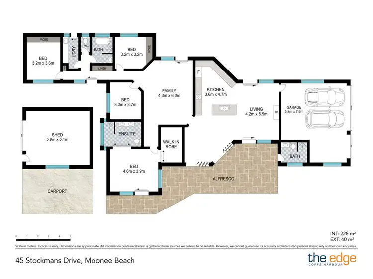 Floorplan of Homely rural property listing, 45 Stockmans Drive, Moonee Beach NSW 2450