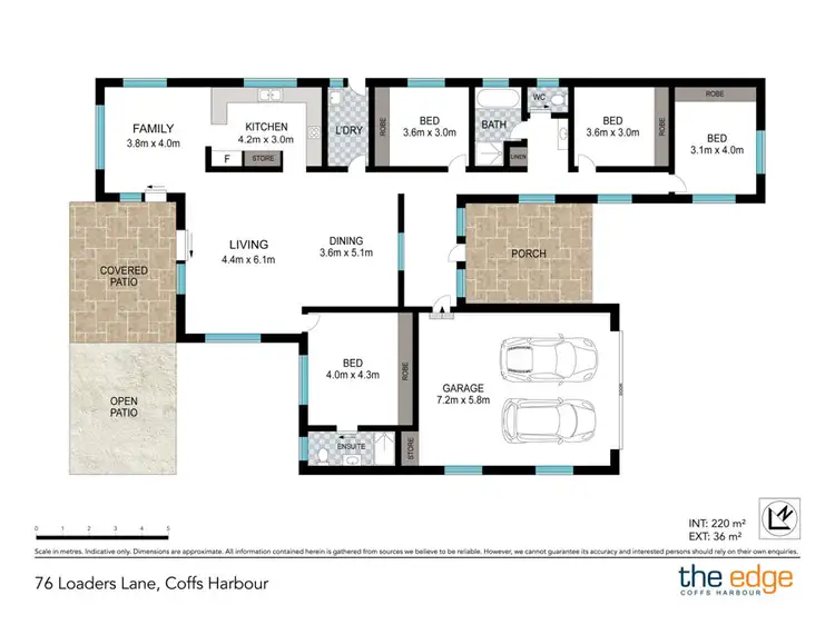 Floorplan of Homely house listing, 76 Loaders Lane, Coffs Harbour NSW 2450