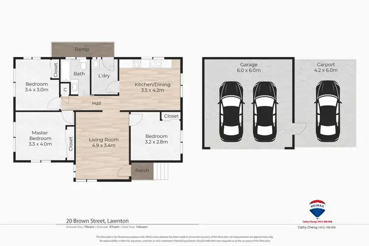 Floorplan of Homely house listing, 20 Brown St, Lawnton QLD 4501