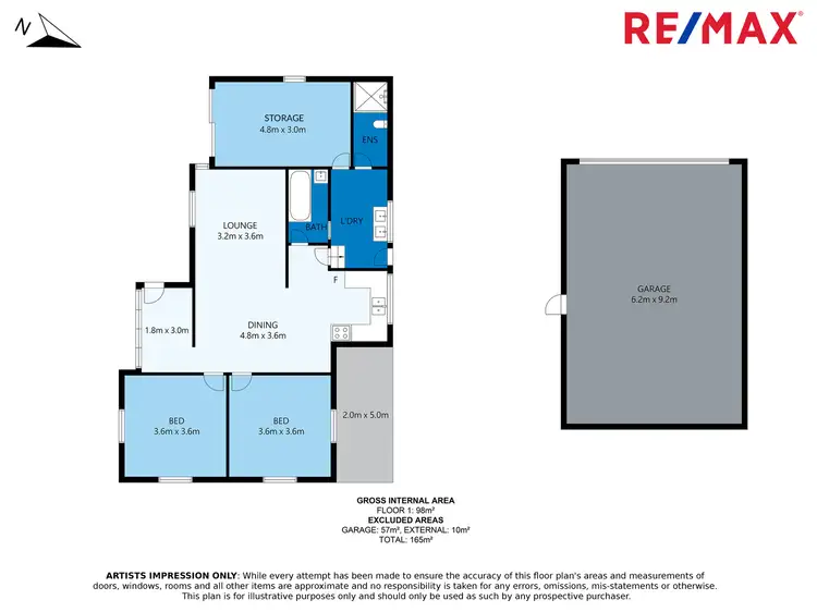 Floorplan of Homely house listing, 18 Oleander Drive, Parklands QLD 4560