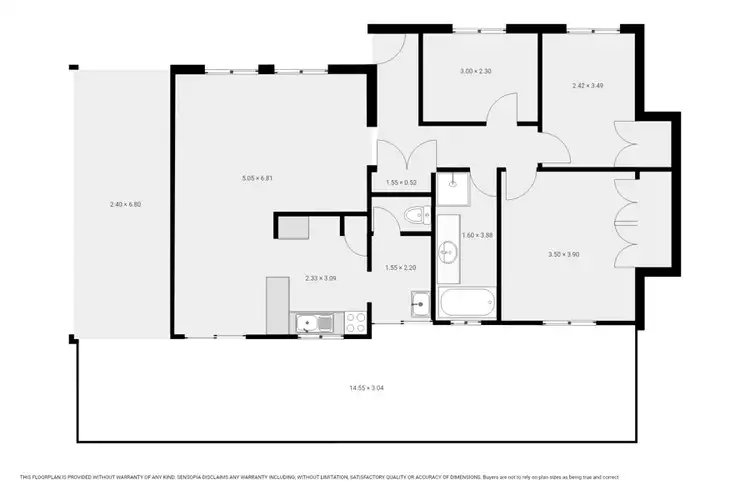 Floorplan of Homely house listing, 6 May Place, Eaton WA 6232