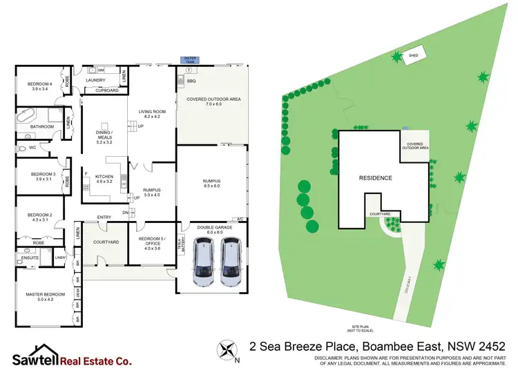 Floorplan of Homely house listing, 2 Sea Breeze Place, Boambee East NSW 2452