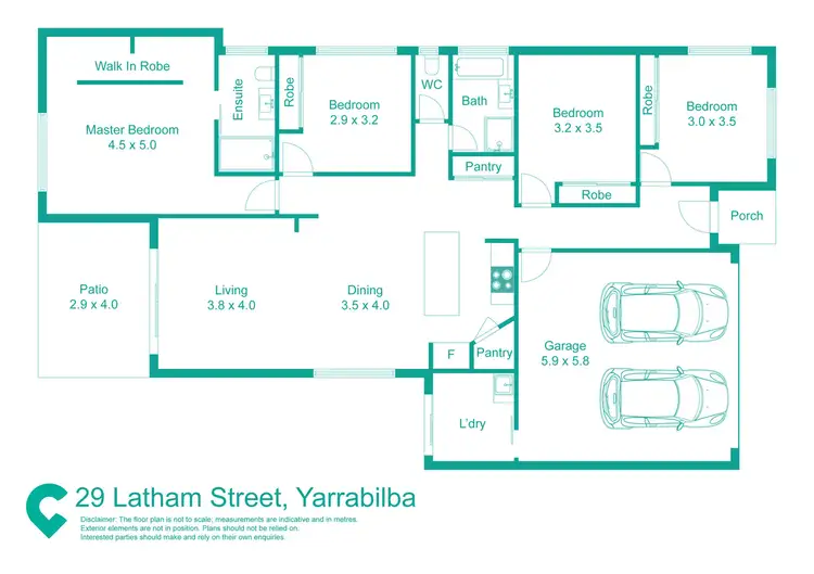 Floorplan of Homely house listing, 29 Latham Street, Yarrabilba QLD 4207