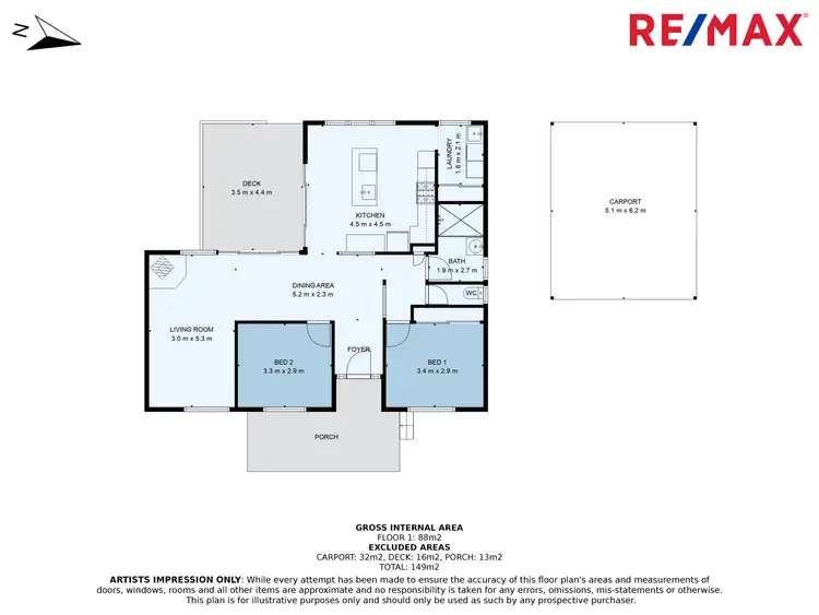 Floorplan of Homely house listing, 17 Post Office Road, Mapleton QLD 4560