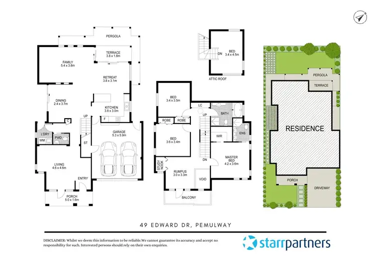 Floorplan of Homely house listing, 49 Edward Drive, Pemulwuy NSW 2145