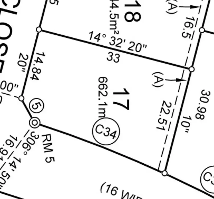 Floorplan of Homely land listing, 2 Grandiose Close (Lot 17 The Gateway), Thrumster NSW 2444