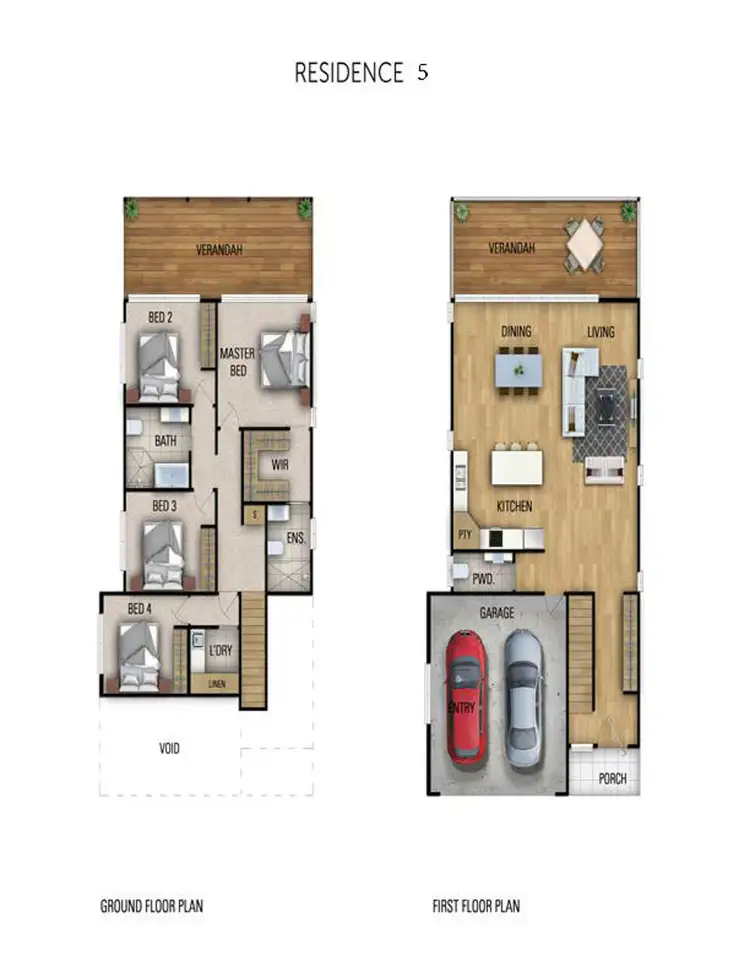 Floorplan of Homely house listing, 5/18-20 Cupania Court, Tweed Heads West NSW 2485